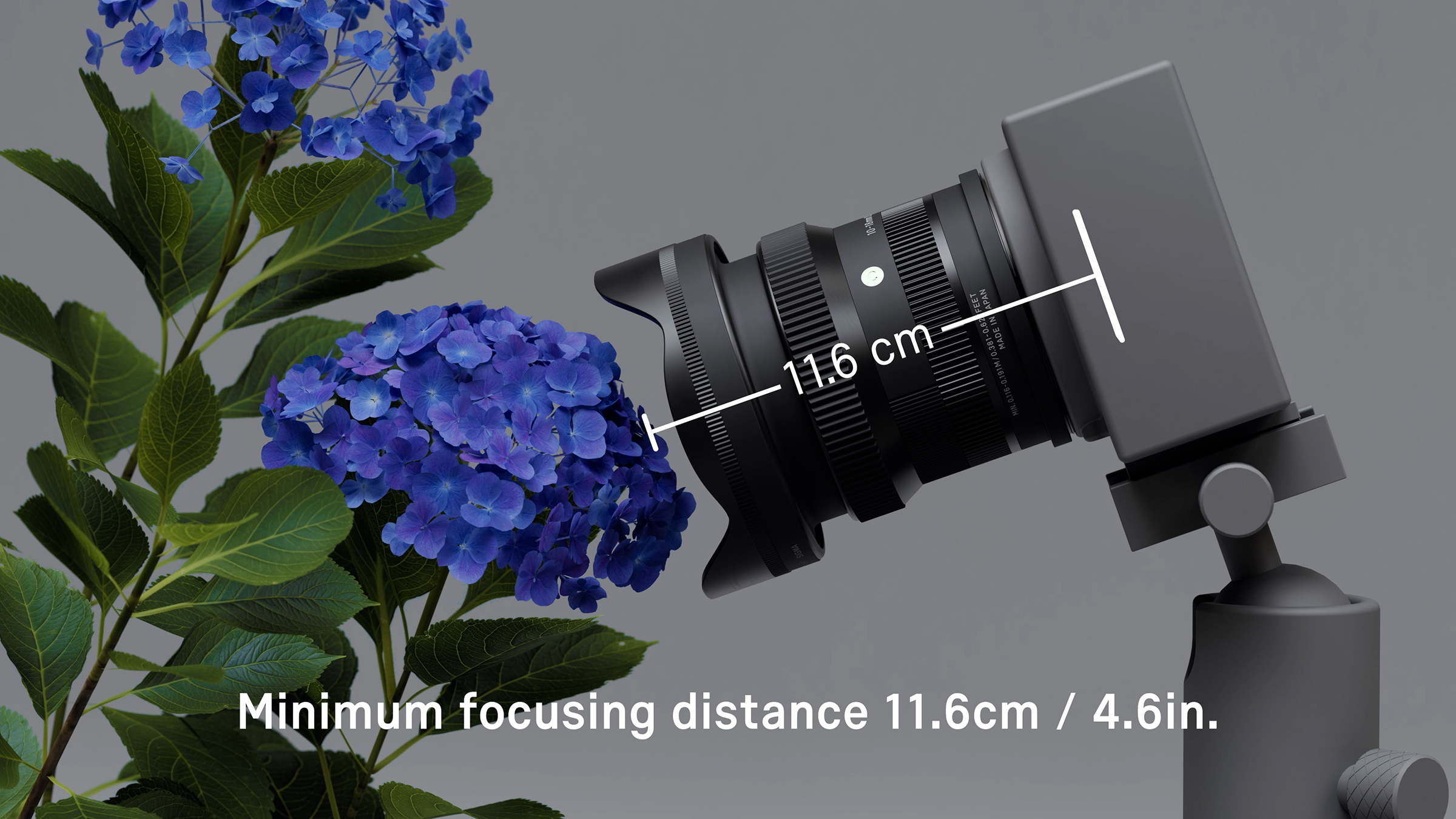 Sigma 10-18mm F2.8 – distanta minima de focalizare
