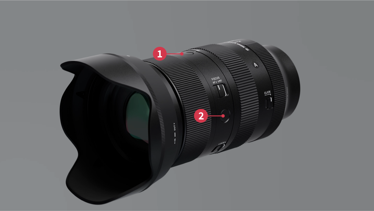 Sigma 28-105mm – butoane AFL