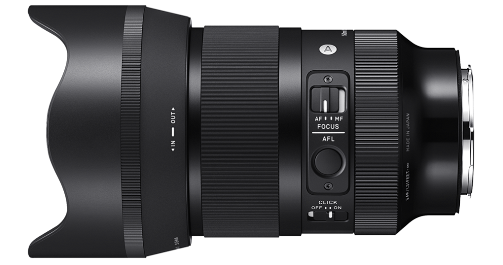 Sigma 50mm F1.2 DG DN Art - functii si comenzi obiectiv