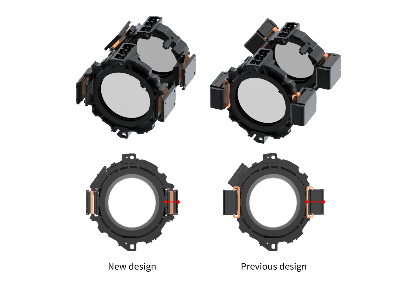 Sigma 50mm F1.2 DG DN Art - schema sistem HLA dual