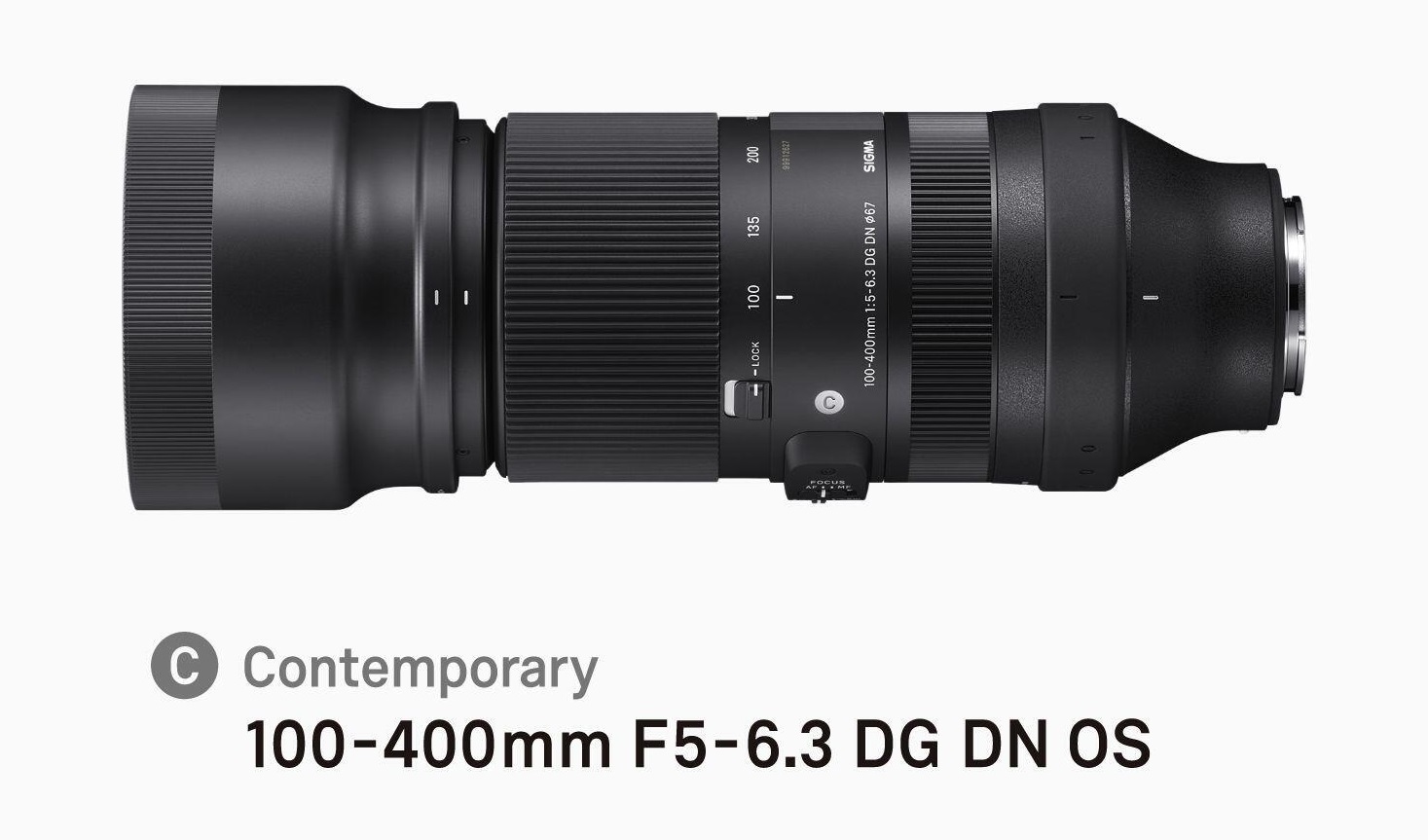 Sigma 100-400mm Obiectiv Foto Mirrorless F5-6.3 OS DG Contemporary